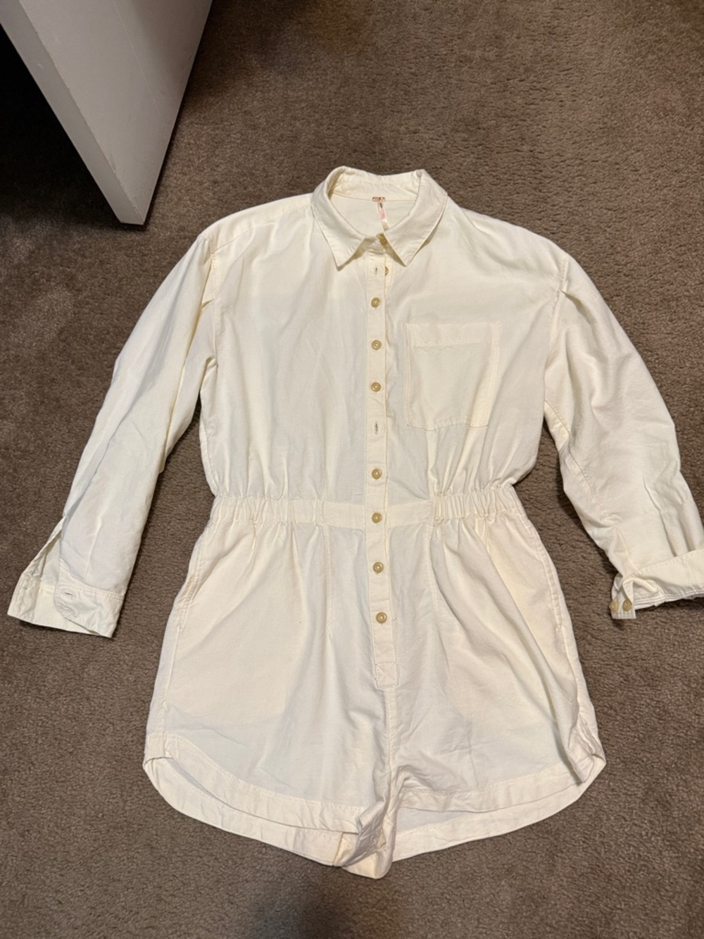Free People romper resort wear cover up casual never worn